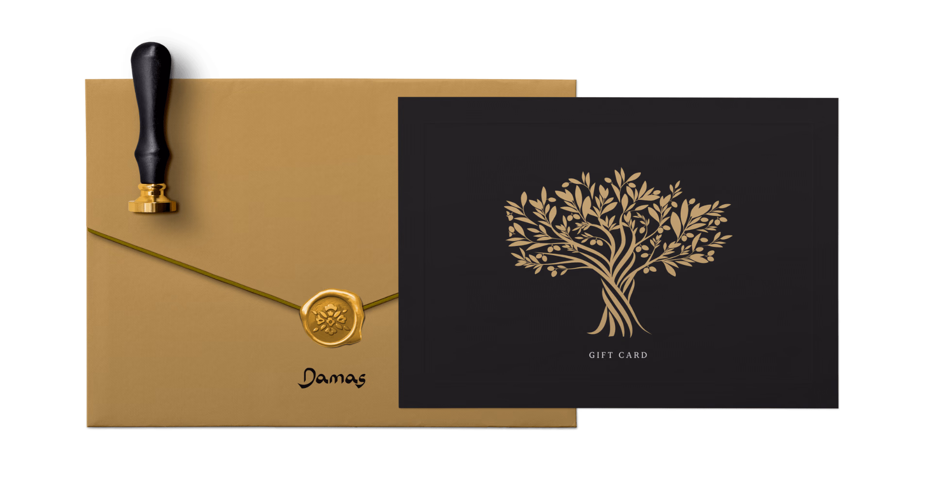 A Restaurant Damas gift card.